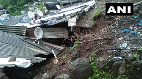 thane wall collapse news